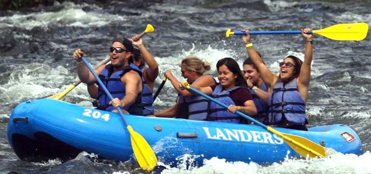 Rafting on the Delaware
